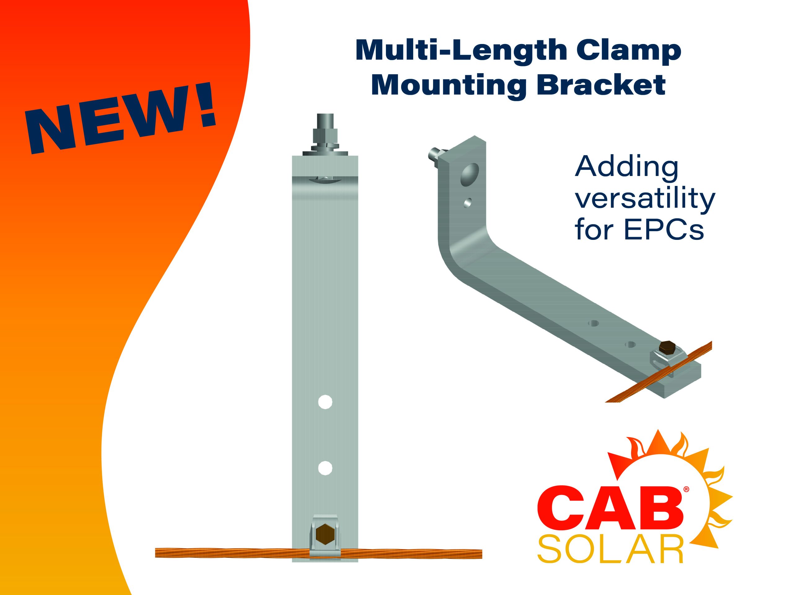 New Multi-Length Clamp Mounting Bracket